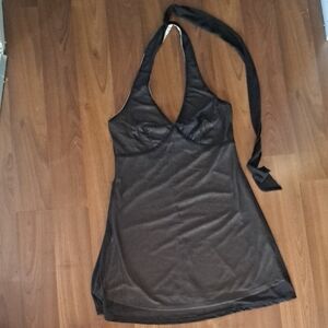 Wild Fable Black Halter Dress